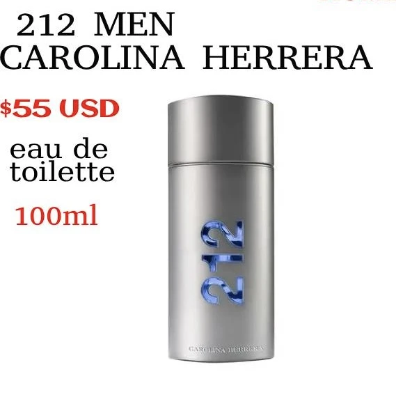 212 Men Carolina herrera's foto | Ermer Fragancias |  BizneCubano