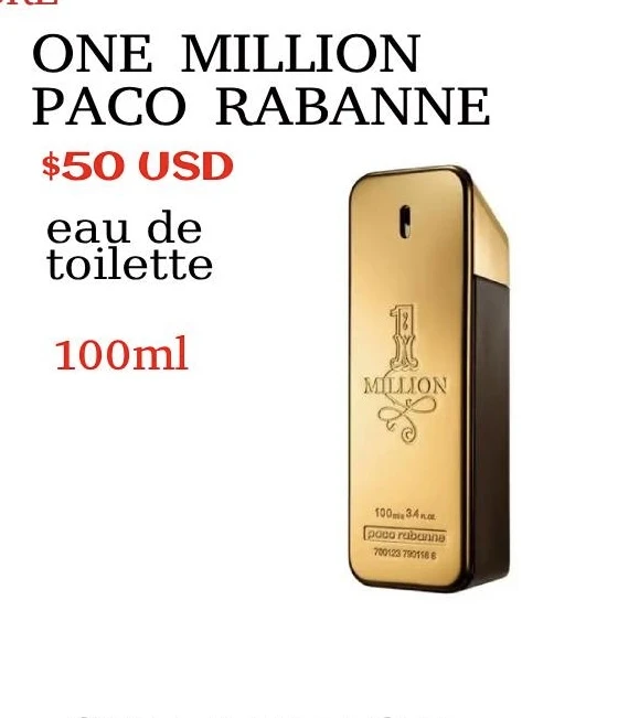 One million Paco rabanne perfume's foto | Ermer Fragancias |  BizneCubano